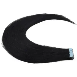 Băng trong phần mở rộng tóc 100% con người Remy tiêm tóc liền mạch vô hình trinh chất lượng cao Băng phần mở rộng tóc vàng - Product Image 1