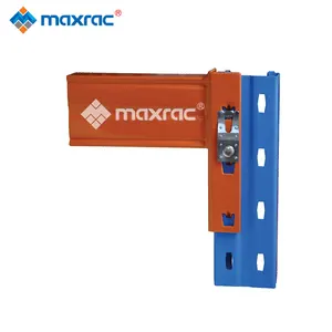 Pallet Rack Maxrac Dexion Style Storage Pallet Rack Parts Steel Box Beam Upright Frame For Racking