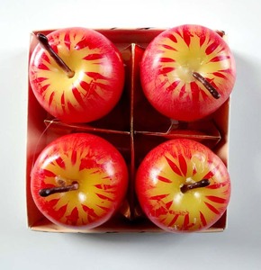 Candela Profumata a Forma di Frutta Fantasiosa: Fragola, Mela, Arancia per Decorazioni Festive - Product Image 6