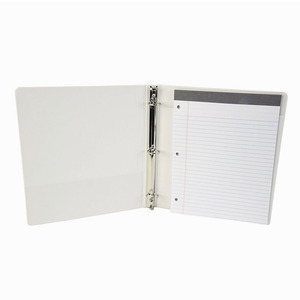Atacado negócio pasta pvc cobertura <span class=keywords><strong>3</strong></span>-<span class=keywords><strong>ring</strong></span> binder documentos pasta plástico <span class=keywords><strong>3</strong></span> anéis pvc binder - Product Image 5