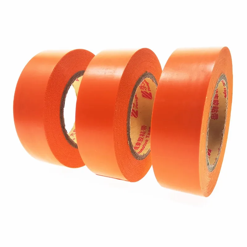 Orange Insulating Vinyl Isolated Adhesive PVC Electrical Insulation Tape