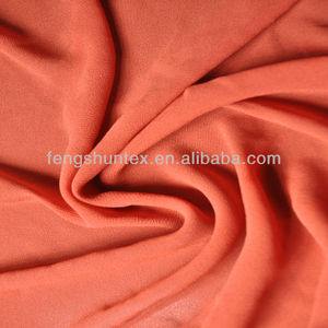 Tissu en mousseline de soie 100% polyester, étoffe personnalisée confortable pour robe, vente en gros - Product Image 3