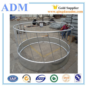 Galvanized Horse <strong>Hay</strong> Feeder <strong>Rack</strong> with Roof - Product Image 5