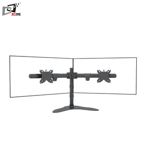 Modern Popular Flexible Dual Monitor Stand With 150 Degree Swivel