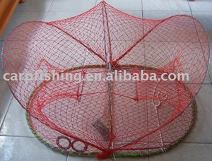 Pot de poisson de crabe pliable bon marché en gros Crawdad homard crevettes cages à poisson filet coulé - Product Image 2