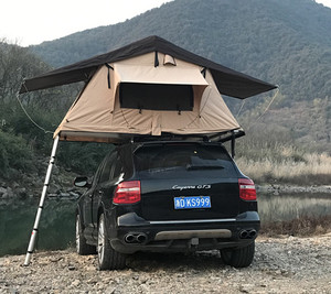 <span class=keywords><strong>Precio</strong></span> de fabricación acampa impermeable coche de techo superior tienda con toldo para coches - Product Image 4