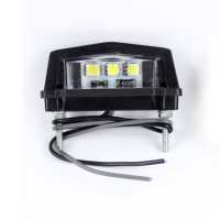 Feu arrière de plaque d'immatriculation LED SMD pour moto, compatible avec Honda, Yamaha, Kawasaki, Suzuki, moto de course, scooter, quad, trike, VTT