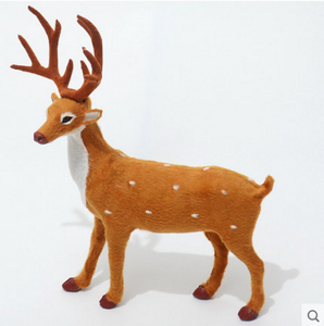 Grand traîneau réaliste intérieur/extérieur de renne Décoration de bonne année de Noël <span class=keywords><strong>avec</strong></span> des décorations de Noël de qualité cerf - Product Image 4