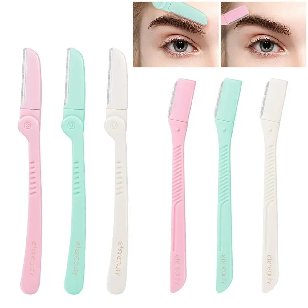 Perfect Eyebrow Shaper Dao Cạo Và Có Thể Gập Lại Dao Cạo Mặt Với Độc Đáo Và An Toàn Hơn Lưới & Chính Xác Bìa