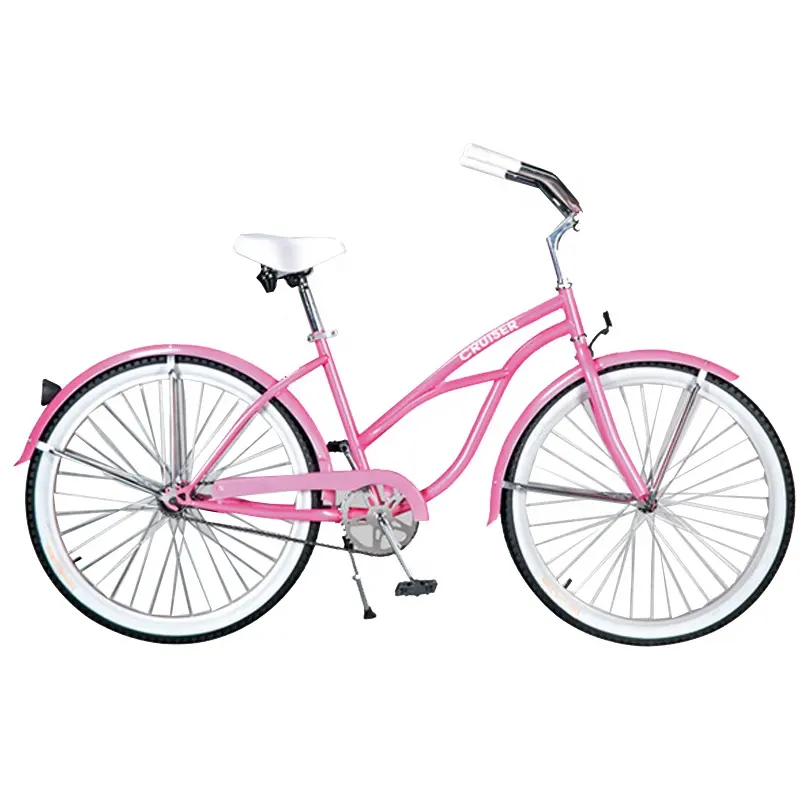Rosa Farbe Beach Cruiser 26 Größe Frauen City Fahrrad