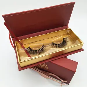 Qingdao ALLBEST 3D Mink Naturais Cílios Postiços Lashes com Logotipo Personalizado Branding Privado