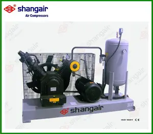 Shangair 30V 38VMSeries सीई ऑटो एसी तेल पिस्टन 30kw हवा कंप्रेसर