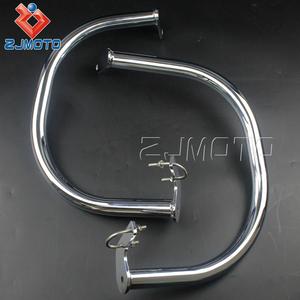 Barra de choque para motocicleta, protector de motor de 1 a 1/4 pulgadas, barra de carretera para <span class=keywords><strong>Honda</strong></span> Shadow VT750 <span class=keywords><strong>Black</strong></span> <span class=keywords><strong>Spirit</strong></span> VT750C2B - Product Image 5