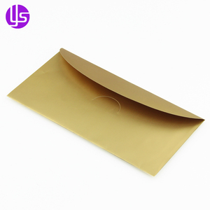 Bán buôn Giá Rẻ Custom Made Ảnh Thẻ Quà Tặng Logo Lá Vàng Dập Ví Giấy Phong Bì - Product Image 5