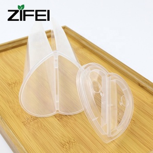 700 مللي القلب شكل كوب بلاستك التوأم انقسام بوبا كأس PP - Product Image 6