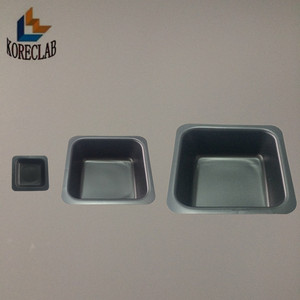 Báscula de laboratorio Bandejas de plástico desechables de tipo cuadrado antiestático negro - Product Image 3