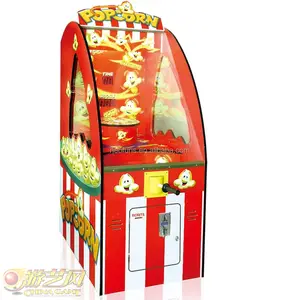 Nuovo arrivo pop corn macchina del gioco di divertimento/sicuro e stabile all'ingrosso coperta giochi arcade per il capretto