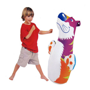 <span class=keywords><strong>Sac</strong></span> <span class=keywords><strong>de</strong></span> <span class=keywords><strong>frappe</strong></span> gonflable Mart pour enfants, jouet <span class=keywords><strong>sac</strong></span> <span class=keywords><strong>de</strong></span> <span class=keywords><strong>frappe</strong></span> tigre coloré, rebondisseur en PVC sans BPA pour jeu intérieur et extérieur - Product Image 2