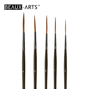 Detalle de nailon para pintar el cabello, juego de pinceles en miniatura para aceite, acrílico, acuarela, uñas, Mini pincel para pintar - Product Image 3