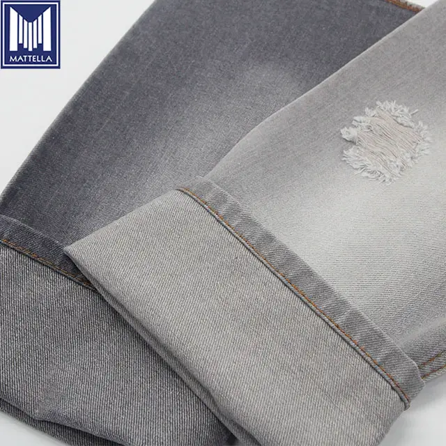 226G non stretch 11.5 once 75% cotone 25% poliestere mescolato TC fiammato tessuto denim per gli uomini dei jeans giacche