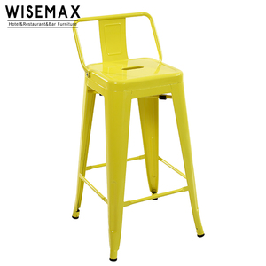 Meubles WISEMAX <span class=keywords><strong>moins</strong></span> <span class=keywords><strong>cher</strong></span> prix revêtement en poudre vente en gros chaise de salle à manger industrielle salon chaise de restaurant en métal empilable - Product Image 2