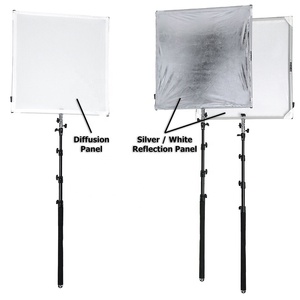Kit com soluções de estúdio para borboleta, kit com painel refletor de difusão e alça do braço - Product Image 4