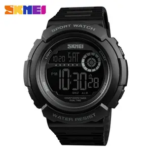 SKMEI xem new model 1367 báo thức kỹ thuật số men xem sport tay đồng hồ có hàng