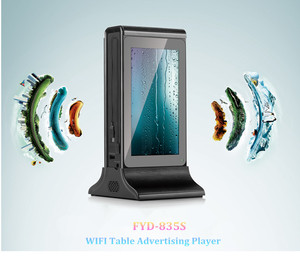 FYD-835S <span class=keywords><strong>LCD</strong></span> sạc wifi bảng quảng cáo nhà hàng <span class=keywords><strong>menu</strong></span> đứng chủ ngân hàng điện 23200mAh hiển thị <span class=keywords><strong>menu</strong></span> ngân hàng điện - Product Image 4