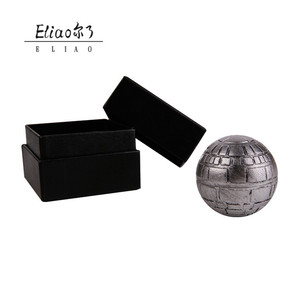 Erliao เครื่องบดยาสูบทำจากเรซิ่นทรงกลม3ชั้นเครื่องบดสมุนไพรสำหรับสูบ - Product Image 1