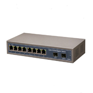 สวิตช์8พอร์ตสำหรับ RJ45 48V DC 52V 2.5A <span class=keywords><strong>2G</strong></span> SFP 8 1000Mbps - Product Image 1
