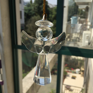 Bellissimo Ornamento <span class=keywords><strong>Angelo</strong></span> in <span class=keywords><strong>Vetro</strong></span>, Acchiappasole <span class=keywords><strong>Angelo</strong></span>, Regalo per Battesimo, Regalo <span class=keywords><strong>di</strong></span> Compleanno, <span class=keywords><strong>Angelo</strong></span> Natalizio - Product Image 2