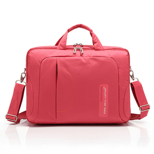 Mujeres de nylon bolsa de ordenador portátil, 15 pulgadas ladys bolsa de ordenador portátil con correa para carro - Product Image 1