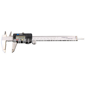เครื่องมือวัดระบบเมตริก/นิ้ว,<span class=keywords><strong>เวอร์</strong></span><span class=keywords><strong>เนีย</strong></span>คาลิปเปอร์ดิจิทัลแบบแข็งทำจากสเตนเลส - Product Image 3
