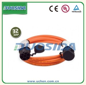 Iec 62196 EV voiture câbles de charge/type2 plug droite 3-phase câbles/de charge Type De câble 2 Renault <span class=keywords><strong>Zoe</strong></span> - Product Image 1