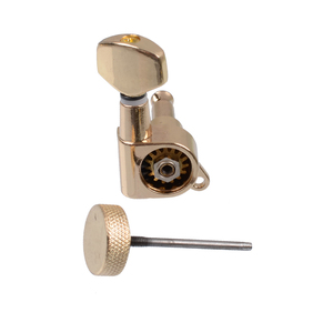 6L Sliver Locked <strong>String</strong> Guitar Tuning Pegs Keys Tuners Machine Heads for Strat Style Electric Guitar - Product Image 4