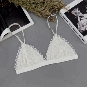 Traspirante Triangolo Fiore Del Merletto Delle Donne Sexy <span class=keywords><strong>Top</strong></span> Reggiseno Della Biancheria Intima - Product Image 4
