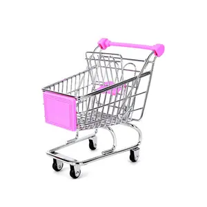 Ruilang — jouet de supermarché en métal, mini chariot de courses pour enfants,
