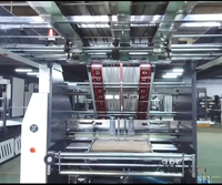 Machine de plastification à cannelure automatique, servo manuel pour le carton et le papier ondulé