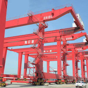 Grue portique électrique YUFEI <span class=keywords><strong>RMG</strong></span> 30T 40T 60T avec PLC, grue portique pour conteneurs, hauteur de levage personnalisable - Product Image 5