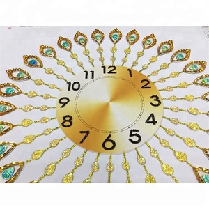 <span class=keywords><strong>Orologio</strong></span> <span class=keywords><strong>da</strong></span> parete fai <span class=keywords><strong>da</strong></span> te con pittura diamante al quarzo, stile costiero <span class=keywords><strong>moderno</strong></span>, con lancette, 55x55cm, per soggiorno - Product Image 3