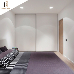 <span class=keywords><strong>Australie</strong></span> populaire personnalisé Mélamine MDF Chambre Armoire garde-robe de luxe design 3 armoire à portes coulissantes - Product Image 4
