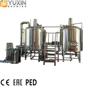 Mini brewery equipment used 500l 1000l mash tun & lauter tun