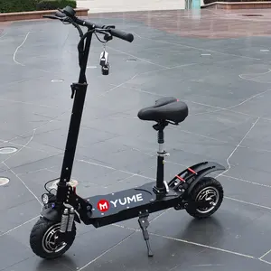 Ytomar 52v 2400w scooter e motor duplo, motor dobrável scooter elétrico para adultos