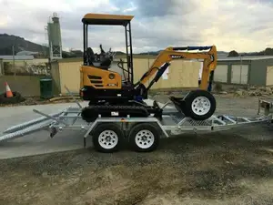 SANY Group SY16C Mesin Ekskavator Backhoe Mini Tiongkok 1.7T Ekskavator Rumah Tangga Penggerak Bumi