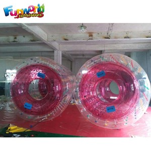 Diskon rol air tiup Pvc 0.8mm awet/bola rol berjalan air tiup/mainan permainan air - Product Image 6