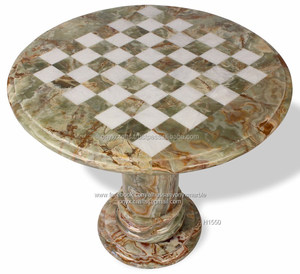 Mesa de Ajedrez de ónix, precio al por mayor - Product Image 1