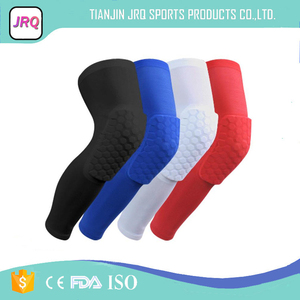 Honingraat Kniebeschermers Hexpad been mouwen voor basketbal jeugd Voor Beschermende Ondersteuning Guard - Product Image 3