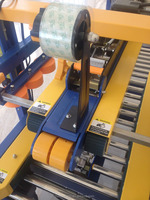 Machine de scellage automatique de cartons FJ6050, scelleuse à ruban adhésif, scelleuse de cartons à ruban adhésif animé haut-bas, scelleuse de boîtes