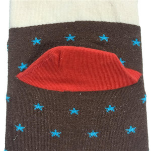 ถุงเท้าข้อสั้นลายดาว 3 มิติสำหรับผู้หญิง - ถุงเท้าลายการ์ตูนผ้าฝ้ายสำหรับใส่ลำลอง - Product Image 4