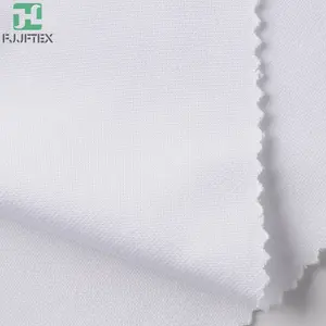 100% Polyester White Sublimation Printed Milk Silk Fabric Sportswear Fabric